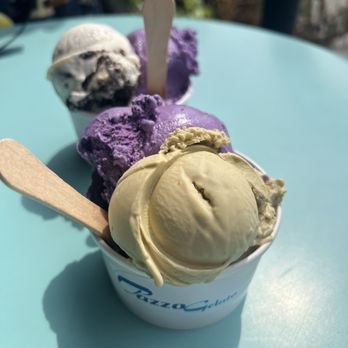 Pazzo Gelato - ube mochi and pistachio - Ice Cream & Frozen Yogurt Near Me - Los Angeles, California Pazzo Gelato - ube mochi and pistachio - Ice Cream & Frozen Yogurt Near Me - Los Angeles, California