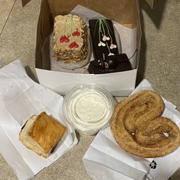 Take home box of bakery treats! Take home box of bakery treats!