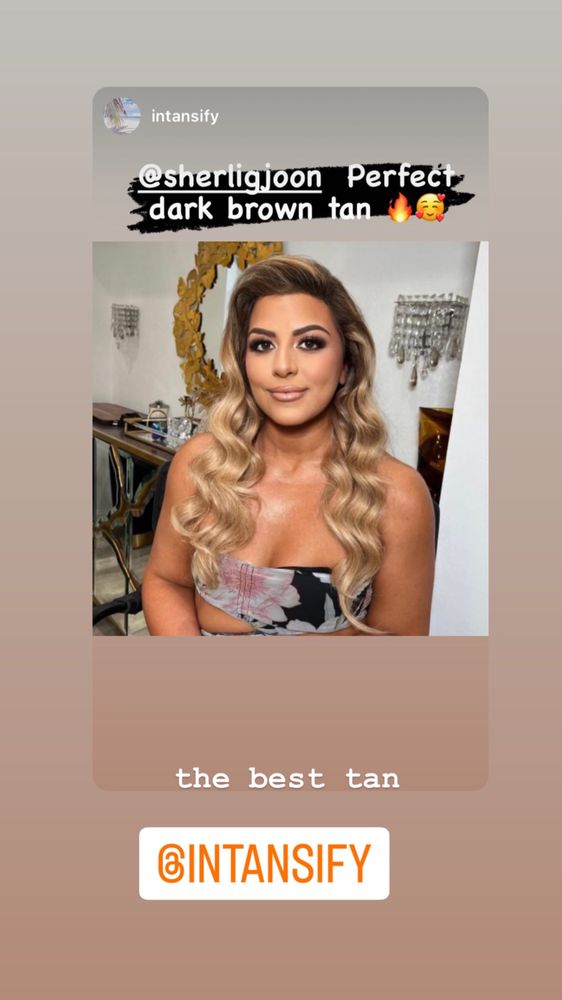 Intansify Mobile Spray Tanning Logo