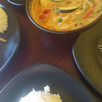 Joythai Kitchen - Panang curry, comes with rice - Thai Near Me - Mckinney, Texas