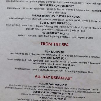Fairway Cafe - New American Near Me - San Jacinto, California