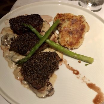Grand Concourse - Pepper crusted tenderloin medallions - Seafood Near Me - Pittsburgh, Pennsylvania Grand Concourse - Pepper crusted tenderloin medallions - Seafood Near Me - Pittsburgh, Pennsylvania