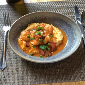 Husk - At The Husk Charleston SC. Amazing Shrimp and Grits for lunch. Pimento spread appetizer was so tasty. - American Near Me - Charleston, South Carolina