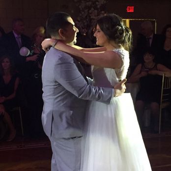 Sand Castle Wedding Venue - Bride and Groom's first dance in the gorgeous ballroom! - Venues & Event Spaces Near Me - Franklin Square, New York