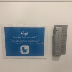 Float Oasis - The bidet!