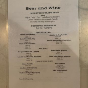 Sirin Thai - Beer and Wine menu - Thai Near Me - Greenville, South Carolina Sirin Thai - Beer and Wine menu - Thai Near Me - Greenville, South Carolina