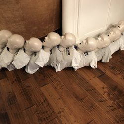 Fun Cpr Training - Fun CPR manikins ready for a private in-home CPR class.