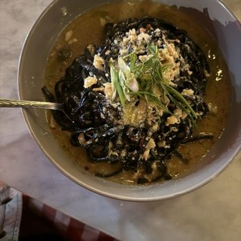 Rosalina - Squid Ink Spaghetti - Italian Near Me - Providence, Rhode Island