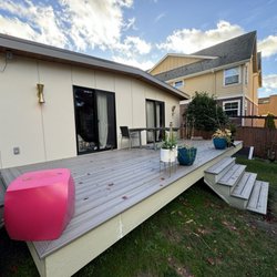 Personal Touch Exteriors - Installed new sliders and added a deck