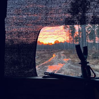 Cherokee Run Hunting Lodge - Sunrise on Bear Creek Swamp - Wildlife Hunting Ranges Near Me - Chesterfield, South Carolina