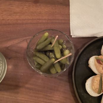 Four Humours - mini pickles - Whiskey Bars Near Me - Philadelphia, Pennsylvania Four Humours - mini pickles - Whiskey Bars Near Me - Philadelphia, Pennsylvania