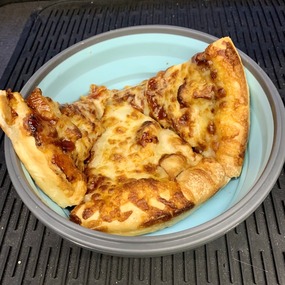 GH Pizza - BBQ chicken pizza leftovers...still as good the next day! - Pizza Near Me - Lincoln, New Hampshire GH Pizza - BBQ chicken pizza leftovers...still as good the next day! - Pizza Near Me - Lincoln, New Hampshire