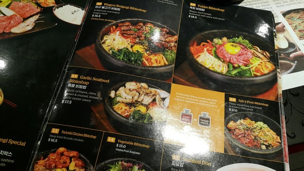 Menu photo 1 The Bulgogi Chatswood, NSW