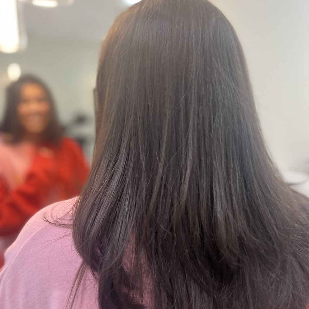 My daughter live laugh loving her haircut! My daughter live laugh loving her haircut!