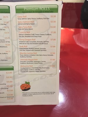 Menu photo 4 Sushi-2-Go Gainesville, FL