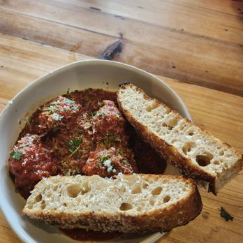 Rudolfo's - Meatballs with Focaccia - Italian Near Me - Pacific Grove, California