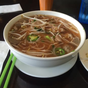 Glendale Pho Co - Pho rare steak, beef ball, and thai tea... It hot outside and soon to be hot in my belly - Vietnamese Near Me - Glendale, California Glendale Pho Co - Pho rare steak, beef ball, and thai tea... It hot outside and soon to be hot in my belly - Vietnamese Near Me - Glendale, California