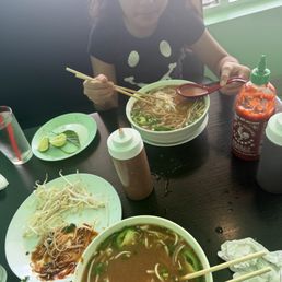 Two orders of pho
