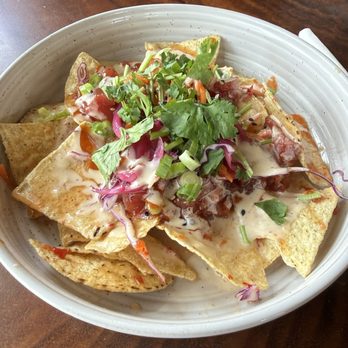 Mirin Fusion Kitchen - Poke Raw Ahi Tuna Nachos - Asian Fusion Near Me - Augusta, Georgia Mirin Fusion Kitchen - Poke Raw Ahi Tuna Nachos - Asian Fusion Near Me - Augusta, Georgia