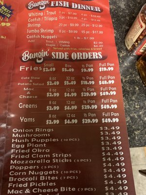 Menu photo 2 Bangin' Fish & Chicken Randallstown, MD Menu photo 2 Bangin' Fish & Chicken Randallstown, MD
