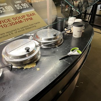 Mariano's - Filthy soup bar - Bagels Near Me - Des Plaines, Illinois
