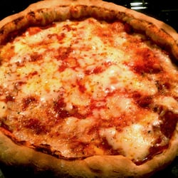Last Dragon Pizza - THE GLO Plain Cheese Pizza @ Last Dragon Pizza #Rockaway #NYC www.LastDragonPizza.com