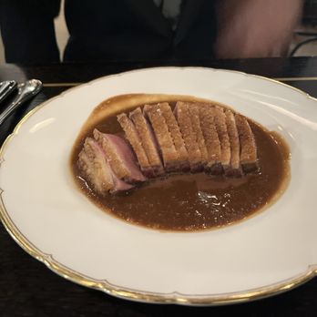 Pasjoli - Duck breast with duck jus - French Near Me - Santa Monica, California Pasjoli - Duck breast with duck jus - French Near Me - Santa Monica, California