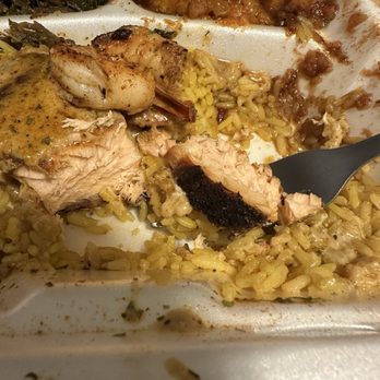 Lulu's Express - Another pic of how burned my salmon was - Chicken Wings Near Me - Charlotte, North Carolina Lulu's Express - Another pic of how burned my salmon was - Chicken Wings Near Me - Charlotte, North Carolina