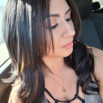 Royal Hair & Nails - Went from completely black hair to this cooler tone highlight done by Lam! - Hair Salons Near Me - Stanton, California