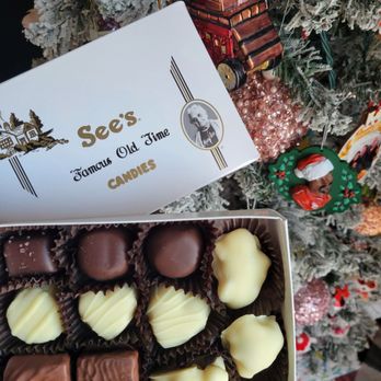 See's Candies - While the tree is up, it has to be used as a backdrop, right? - Candy Stores Near Me - Mesa, Arizona