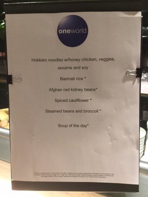 Menu photo 6 Oneworld Business Lounge - LAX Los Angeles, CA