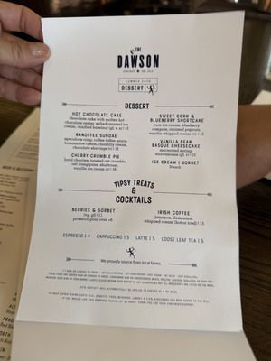 Menu photo 1 The Dawson Chicago, IL