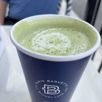 Paris Baguette - Hot Matcha Latte - Bakeries Near Me - Leander, Texas Paris Baguette - Hot Matcha Latte - Bakeries Near Me - Leander, Texas