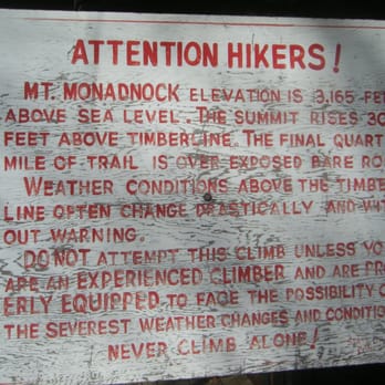 Mount Monadnock - Campgrounds Near Me
