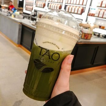 Tao Tea Leaf Mississauga - Matcha with cheese mousse - Coffee & Tea Near Me - Mississauga, Ontario Tao Tea Leaf Mississauga - Matcha with cheese mousse - Coffee & Tea Near Me - Mississauga, Ontario