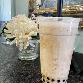 Annie’s Cafe - Lavender boba milk tea - Creperies Near Me - Bountiful, Utah