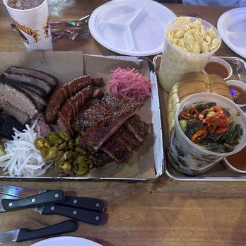 Stiles Switch BBQ & Brew - The Texas Trinity - 4-6 People - Barbeque Near Me - Austin, Texas Stiles Switch BBQ & Brew - The Texas Trinity - 4-6 People - Barbeque Near Me - Austin, Texas