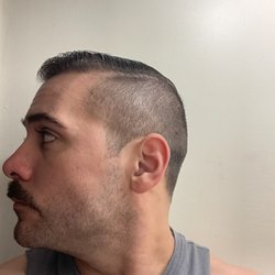 Comb over style side
