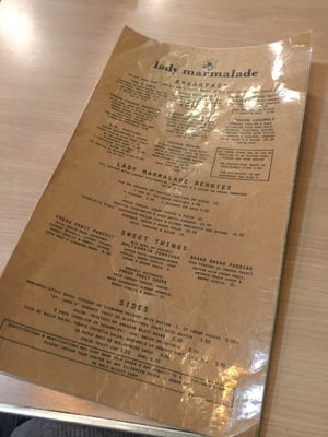 Menu photo 6 Lady Marmalade Toronto, ON