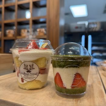 Pullman Bread - Uji Matcha and strawberry shortcake - Japanese Near Me - Enterprise, Nevada