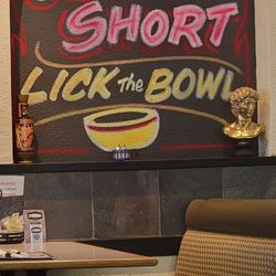 Olympus Diner - Art at Olympus Diner and yes I did want to lick the bowl!