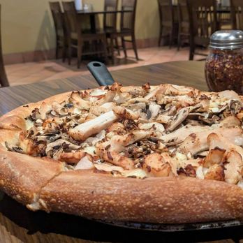 Gino's Pizza - White chicken pizza. - Pizza Near Me - Pismo Beach, California