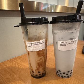 Zuru Ramen & Boba - Brown sugar boba tea and taro milk tea with black boba added - Asian Fusion Near Me - Ocala, Florida Zuru Ramen & Boba - Brown sugar boba tea and taro milk tea with black boba added - Asian Fusion Near Me - Ocala, Florida