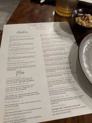 Menu photo 3 Costa Contemporary Kitchen Costa Mesa, CA
