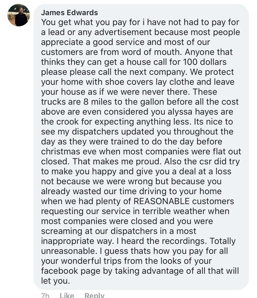 Slide of Edwards Plumbing and Heating of Troy