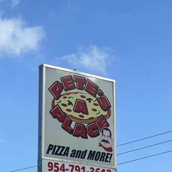 Pete's-A-Place - Pizza Near Me - Fort Lauderdale, Florida Pete's-A-Place - Pizza Near Me - Fort Lauderdale, Florida