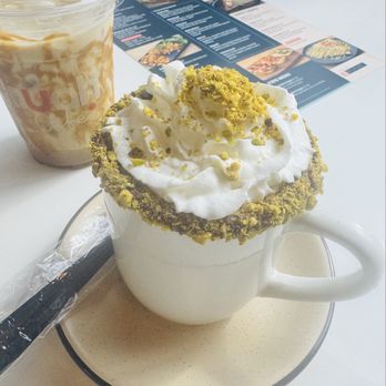 Ruah Cafe - Pistachio latte - Breakfast & Brunch Near Me - Conroe, Texas