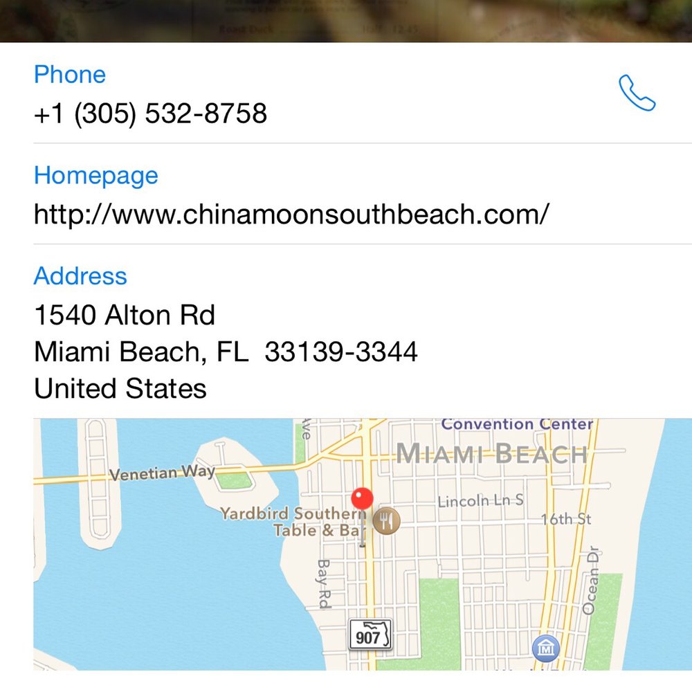 China Moon - Screenshot - Chinese Near Me - Miami Beach, Florida