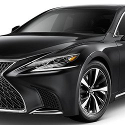 Leksius - Lexus LS 500h Front Side View