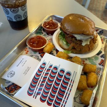 Birdcall - Classic Chicken Sandwich and tater tots. - Chicken Shop Near Me - Phoenix, Arizona